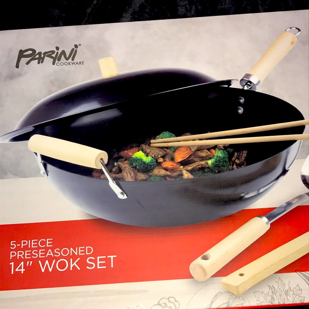 NIB Parini 14” Wok set